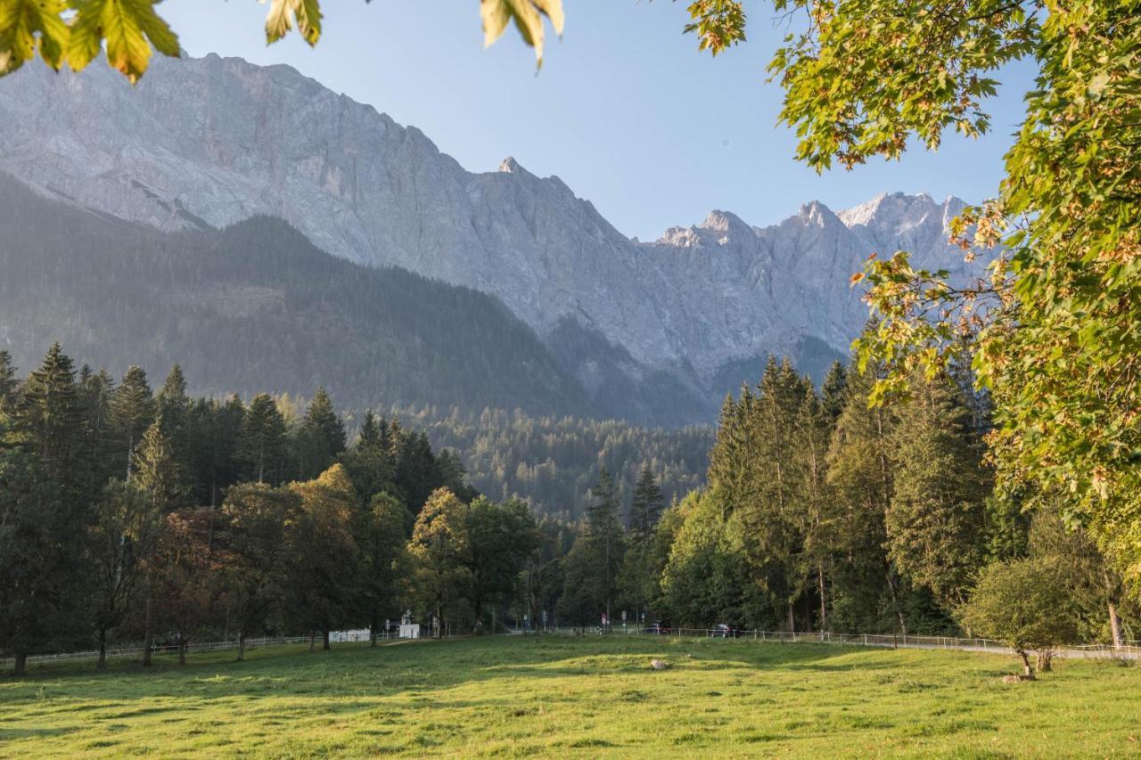 Ferienwohnung Zugspitznest Grainau Exteriör bild